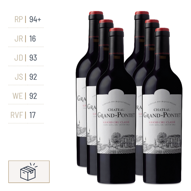 Chateau Grand Pontet - Chateau Grand-Pontet - Aop Saint Emilion Grand Cru - 2016