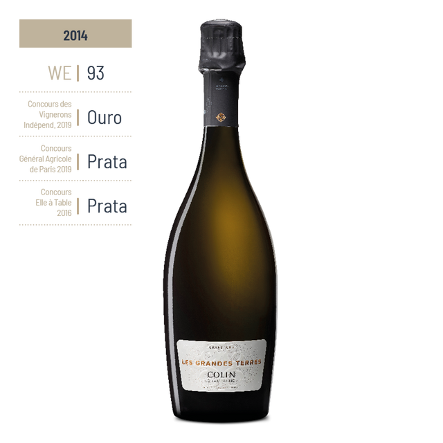 Champagne Colin - Les Grandes Terres 2014 Blanc De Blanc - Aop Champagne Grand Cru - 2014