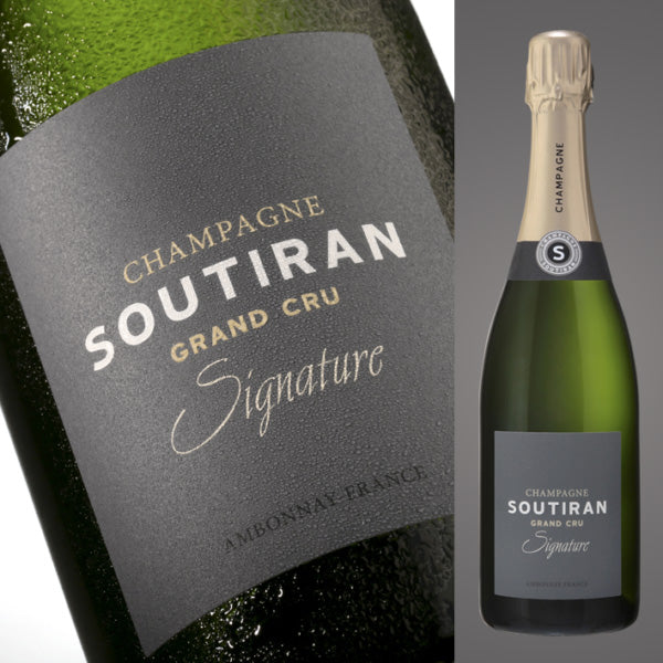 Champagne Soutiran - Signature” Grand Cru Brut - Aoc Champagne Grand Cru -