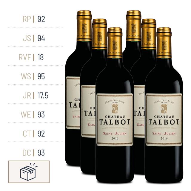 Chateau Talbot - Aoc Saint Julien - 2016