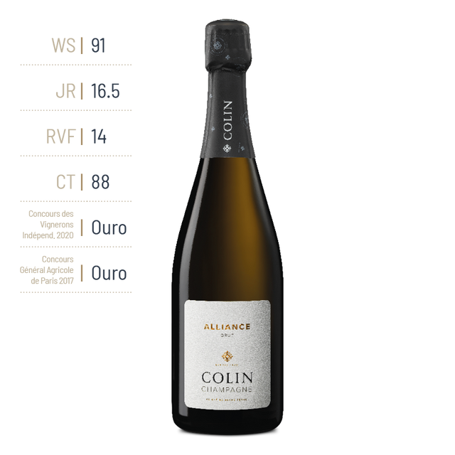 Champagne Colin - Alliance Brut - Aop Champagne - Nv