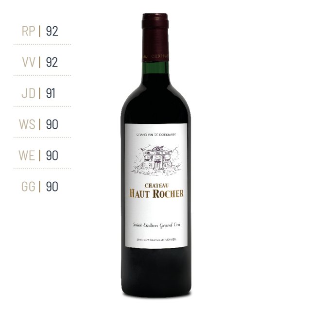 Chateau Haut Rocher - Chateau Haut Rocher - Aop Saint Emilion Grand Cru - 2018